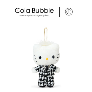 日本hellokitty正版小香风丹尼尔凯蒂猫kt猫公仔玩偶毛绒包包挂件