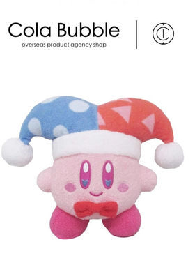 日本kirby正版muteki小丑星之卡比公仔玩偶娃娃毛绒玩具生日礼物