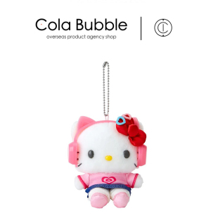 耳机凯蒂猫哈喽kt猫公仔玩偶毛绒包包挂件挂饰 日本hellokitty正版