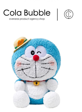日本doraemon正版幼稚园叮当猫机器猫哆啦a梦公仔玩偶毛绒玩具