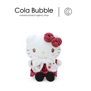 冬日装 日本hellokitty正版 扮凯蒂猫哈喽kt猫毛绒公仔玩偶娃娃