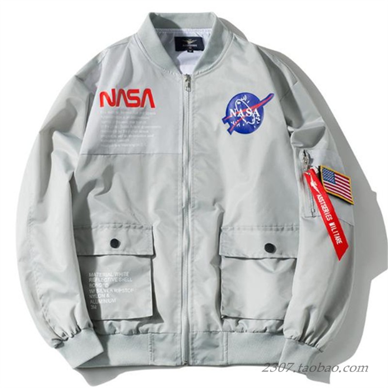 nasa联名男春秋新品美国宇航夹克