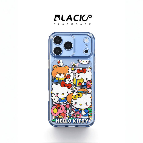 Hellokitty贴纸冰雾浮雕手机壳