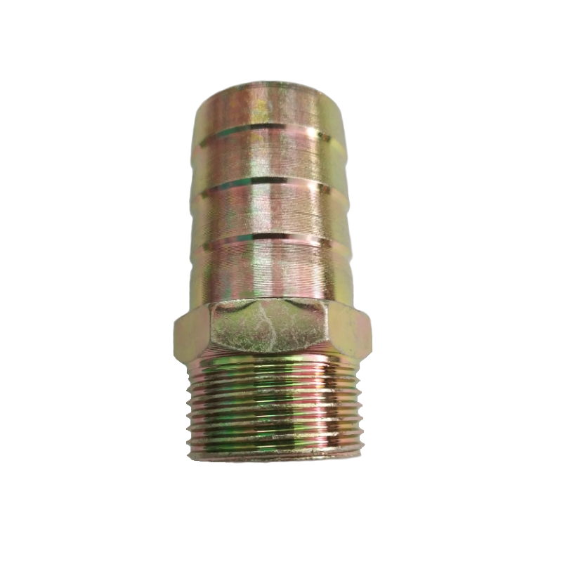 厂家直销 注塑机用 螺纹丝口 宝塔 彩镀 六角皮管接头 dn08到dn50