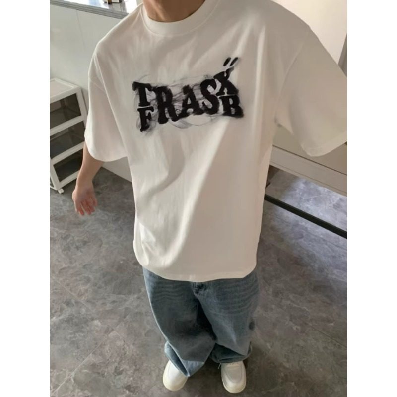 美式痞帅重磅100%纯棉短袖T恤青年男女款夏季ins宽松休闲半袖上衣,男装,T恤,淘宝优惠券,粉丝福利购,淘宝优惠卷