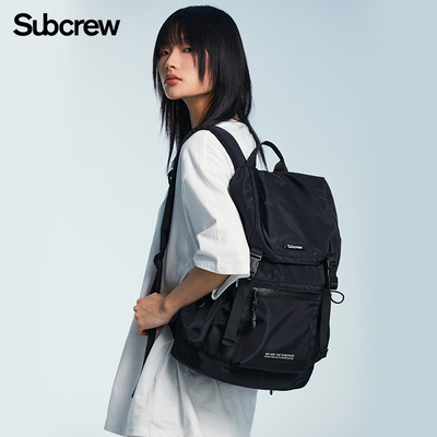 Subcrew潮牌休闲学生书包双肩包