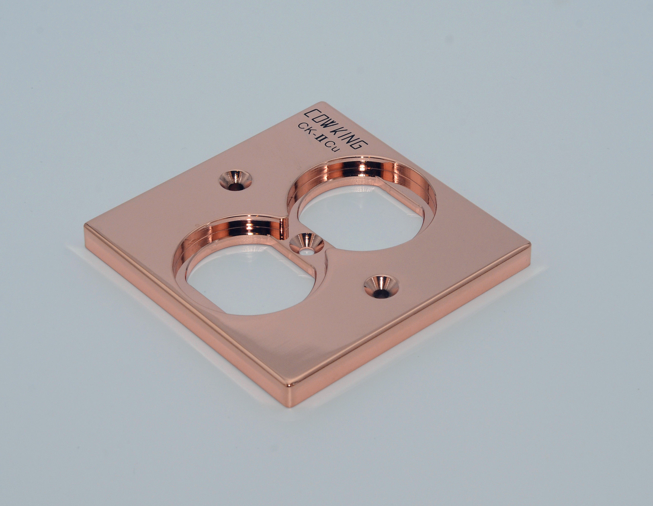 优质纯紫铜86*86面板COWKING