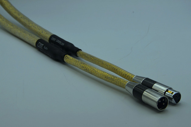 CMaudio T3 aualogeskabel旗舰纯银镀金 平衡XLR信号线