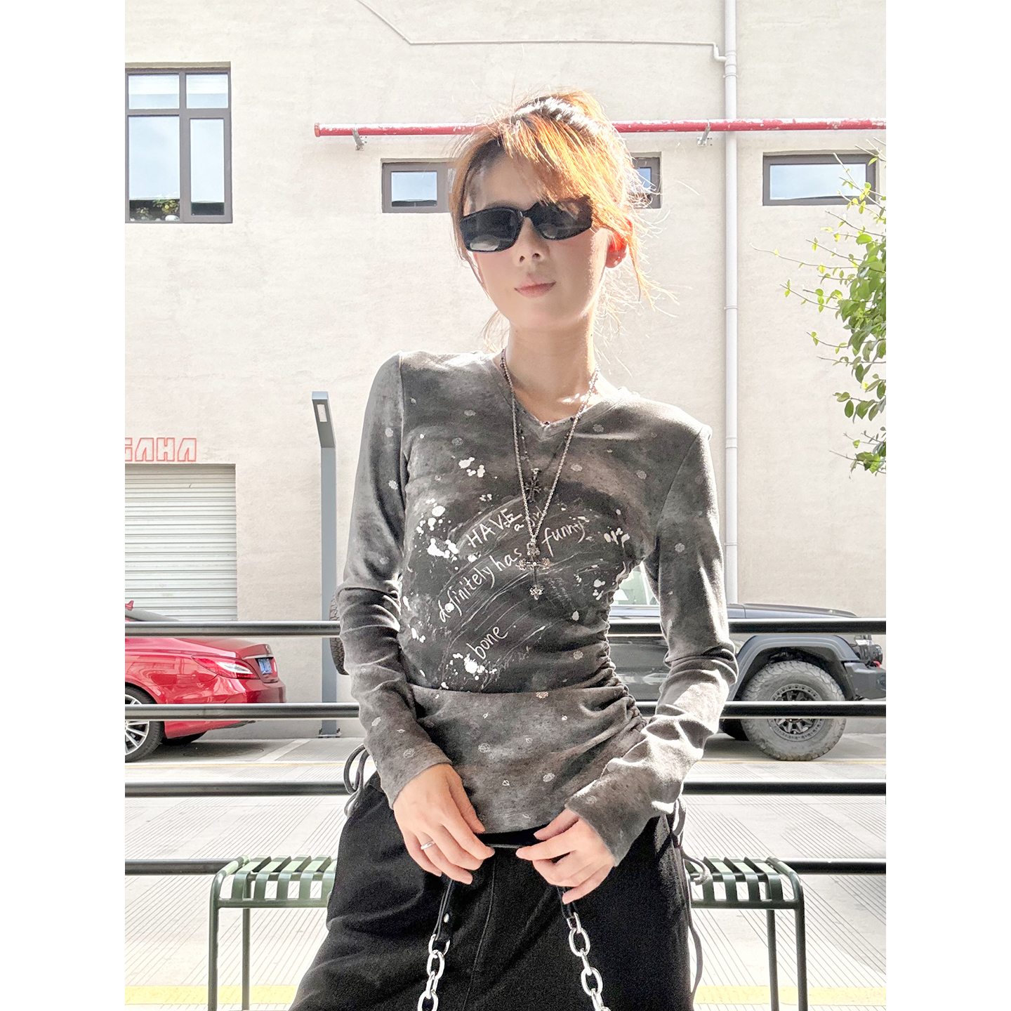 【特惠款7折 可叠加活动立减】上衣女打底衫冬季加厚长袖T恤