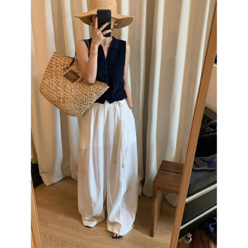 阔腿裤女2026夏款时尚休闲直筒