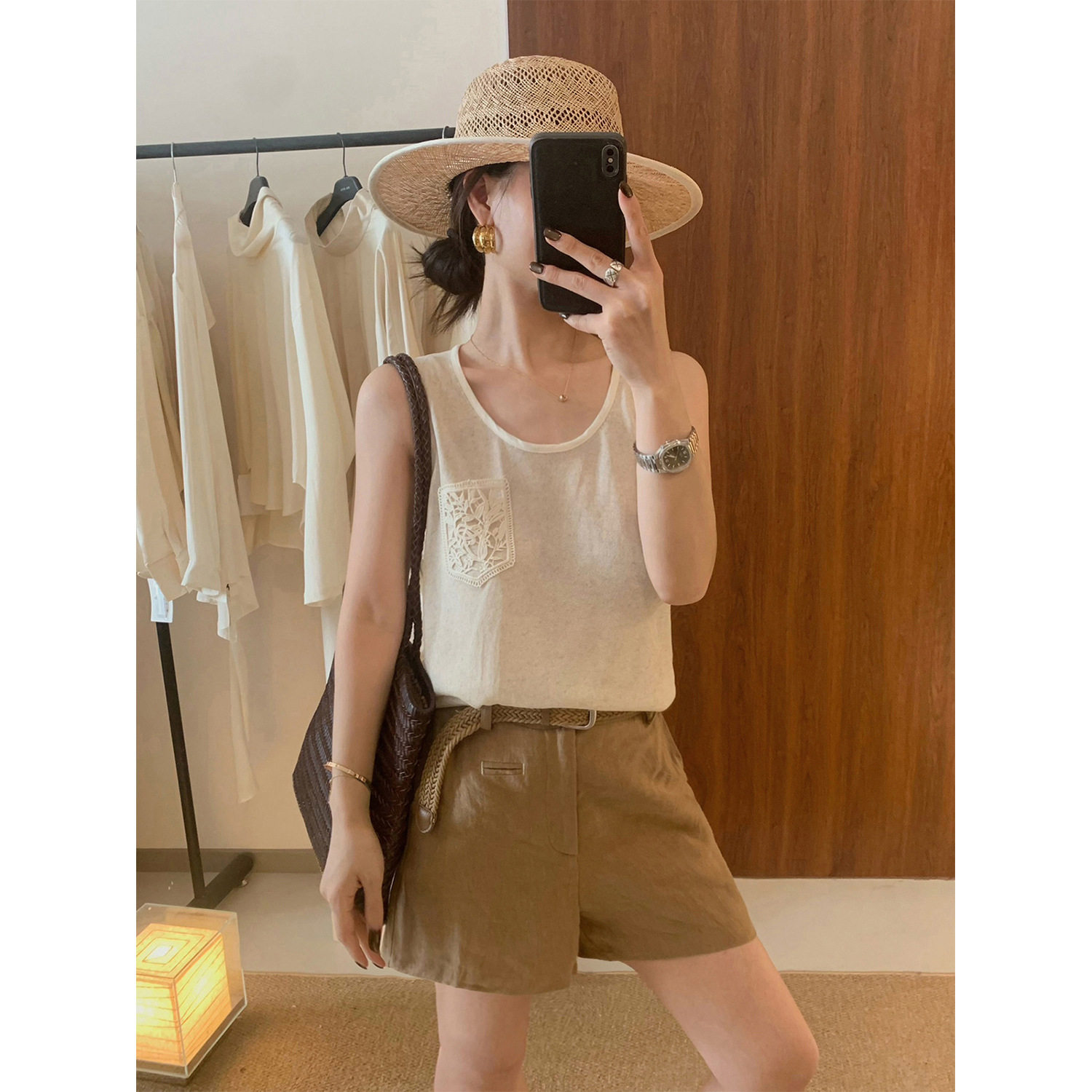 轻薄时尚针织背心女2026夏季新款