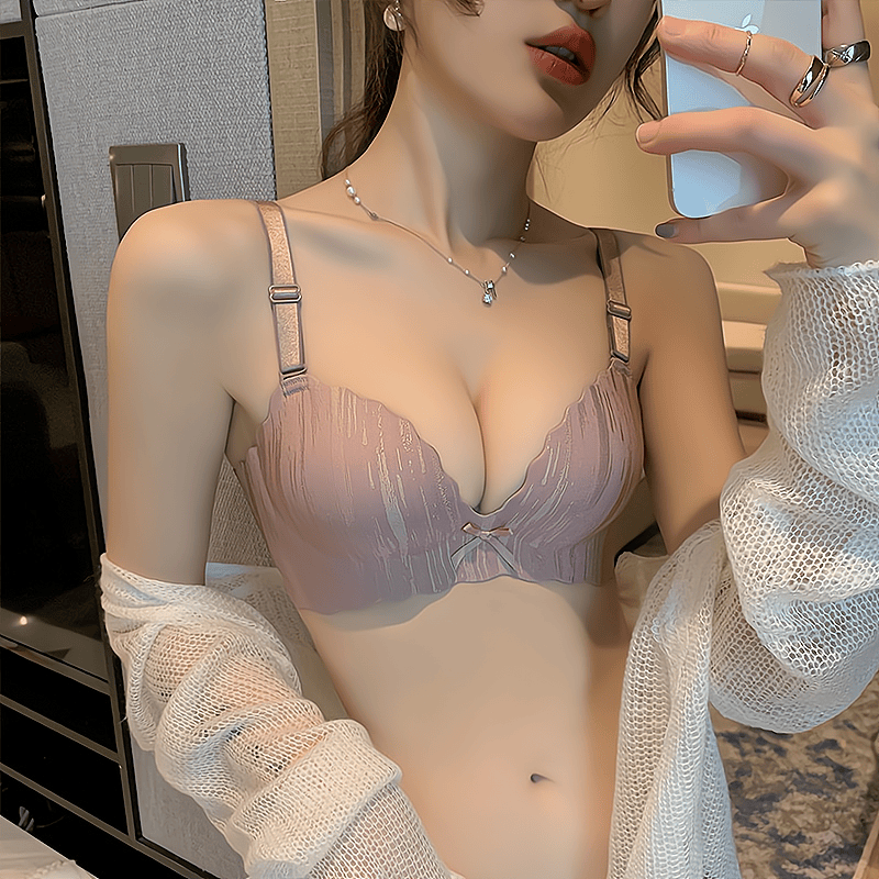 维多利亚无痕内衣小胸聚拢新款爆款文胸罩性感舒适性感内裤套装女,运动服/休闲服装,运动内衣套装,淘宝优惠券,粉丝福利购,淘宝优惠卷