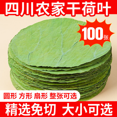 荷叶整张圆形16到22厘米