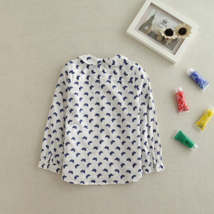 Chemise fille à manche longue - Ref 2087080 Image 1