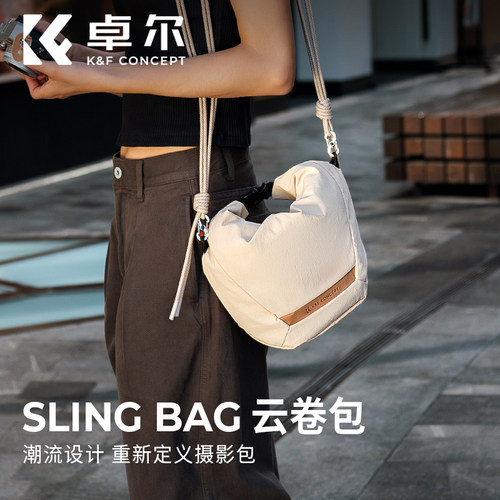 卓尔单肩相机包相机收纳防泼水