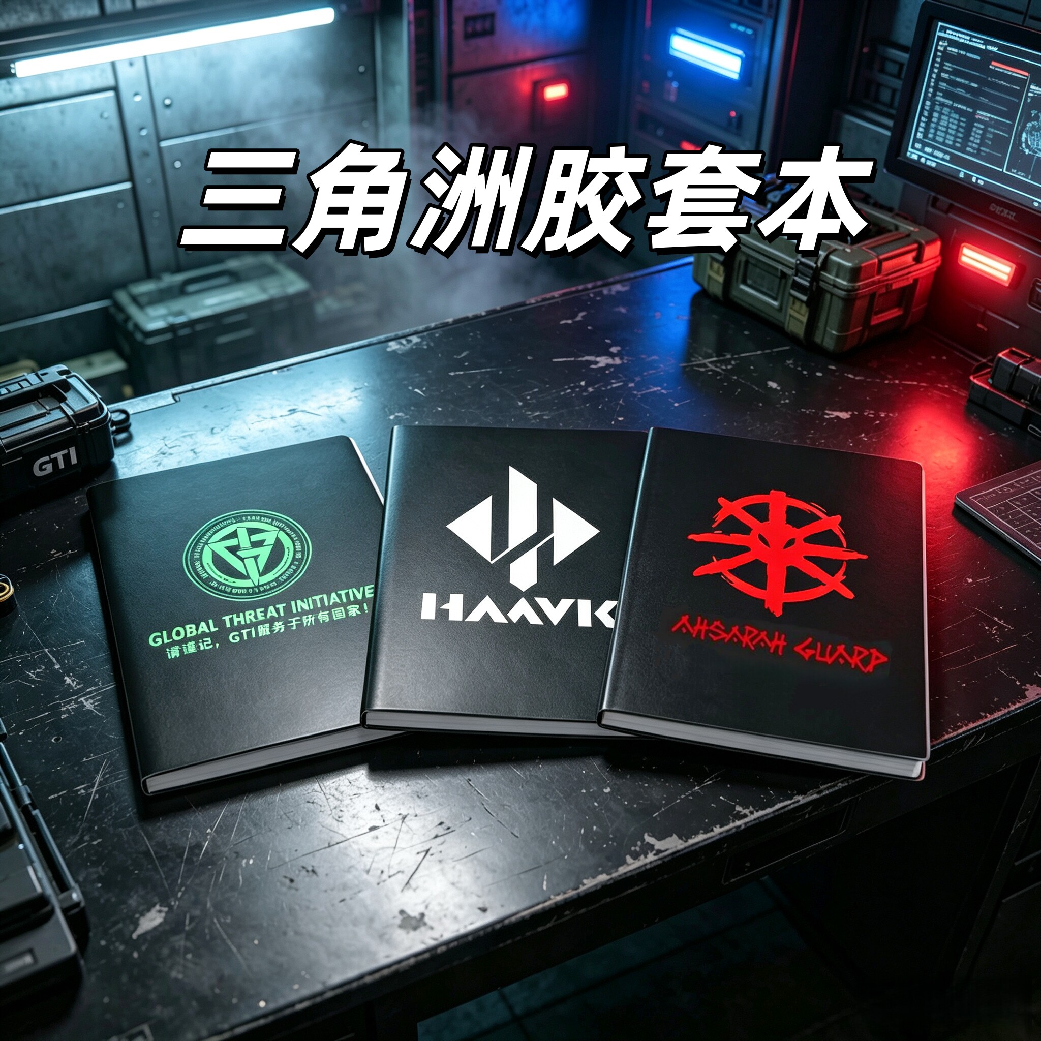 三角洲行动图标胶套本