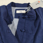 外套男女款 中国风春秋盘扣古风居士服中青年双层棉麻长袖 唐装 中式