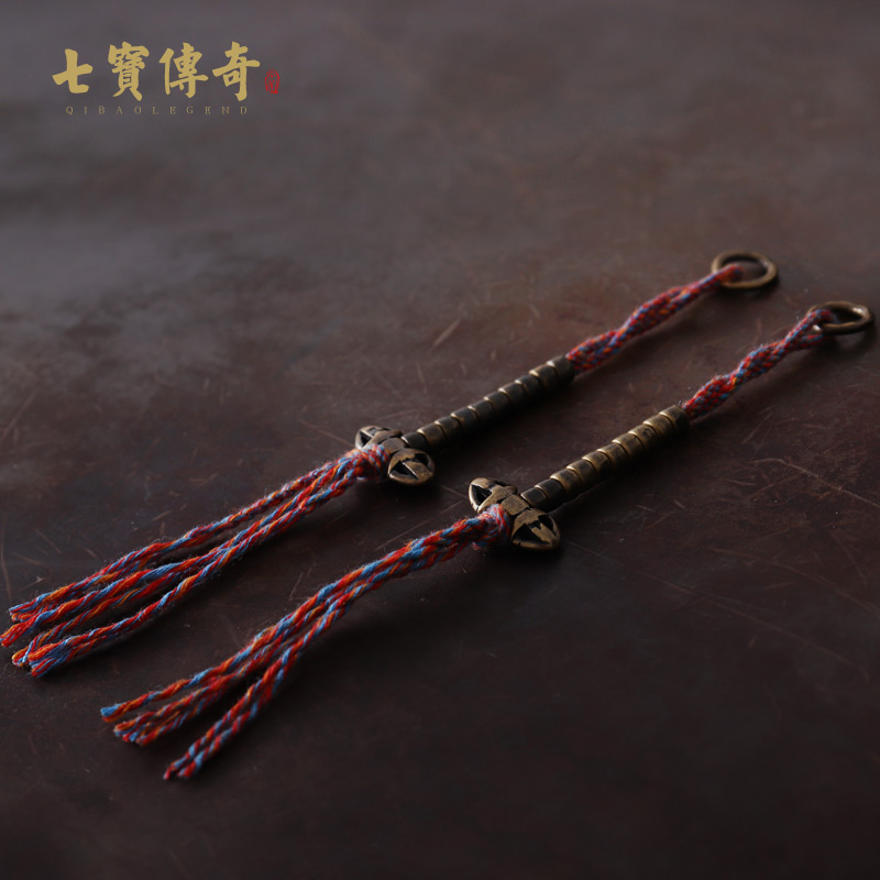 黄铜金刚铃杵手串侧挂