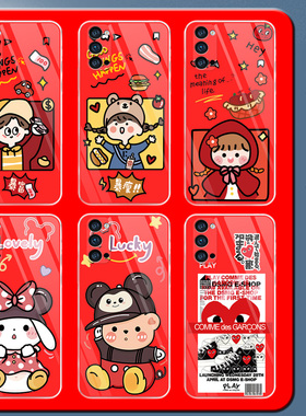 适用于OPPOPDNM00透明手机壳日韩嘻哈风PDNTOO防滑软手机套耐脏简