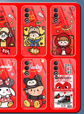 适用于OPPOPKS110透明手机壳日韩嘻哈风K12Plus防滑软手机套耐脏