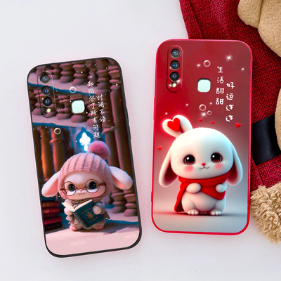 适用于vivoV1941A直边手机壳可爱龙族国风高颜值V1941T硅胶保护套