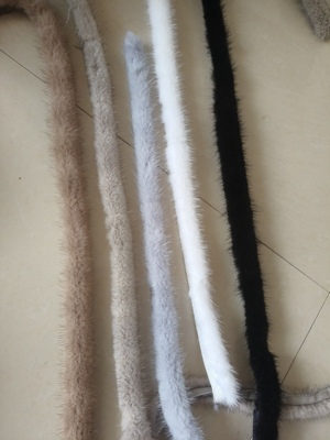 水貂毛条花边辅料旗袍比甲童装仿