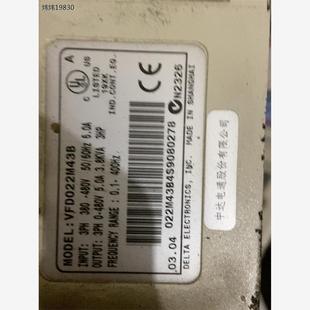 380v 议价 2.2kw 台达变频器vfd022m43b