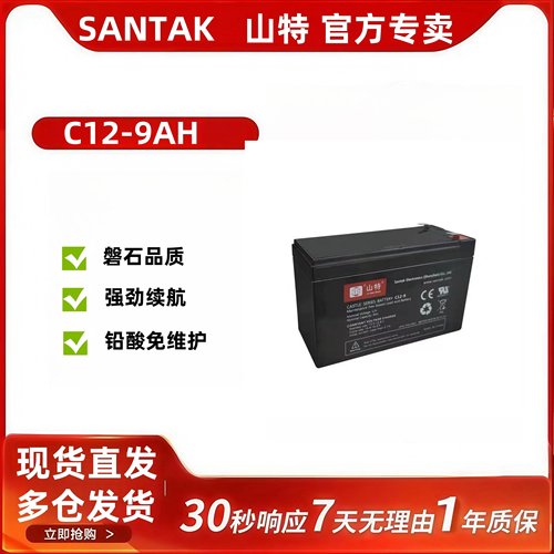 山特UPS不间断电源蓄电池C3K替换