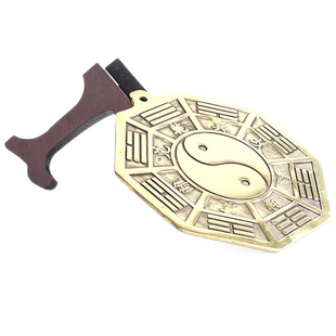 玄众阁 五行八卦福门对门挂件生肖相克卧室属相相冲八卦镜摆件