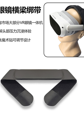 适用PSVR2/pico4/ultra/quest3/3S/大朋VR通用款舒适减压绑带配件