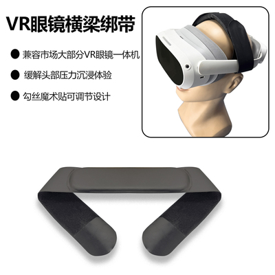适用PSVR2/pico4/ultra/quest3/3S/大朋VR通用款舒适减压绑带配件