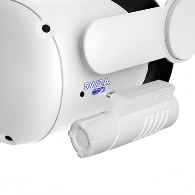 Meta quest2充电宝vr配件5000mAh大容量电池智能设备配件眼镜续航