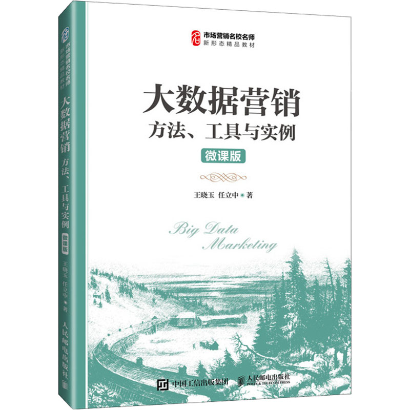 大数据营销 方法、工具与实例 微课版 人民邮电出版社 王晓玉,任立中 著 大学教材