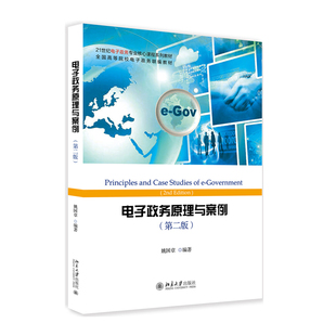 正版电子政务原理与案例 第二版 21世纪电子政务核心课程系列教材 全国高等院校电子政务联编教材 姚国章著 北京大学出版社