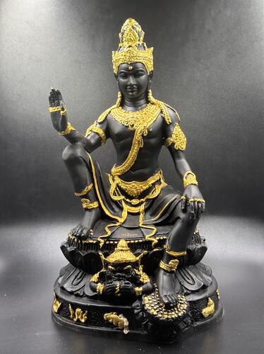 泰国佛牌正品龙婆龙耐2549泽度金 独立编号“123” 泽度金供奉