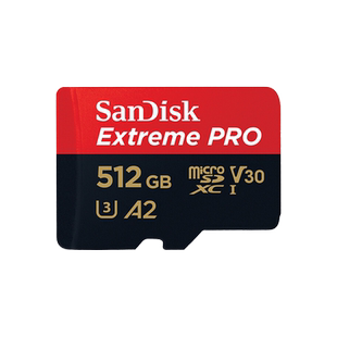 SanDisk闪迪512g 无人机TF卡手机内存卡micro sd卡A2相机卡存储卡