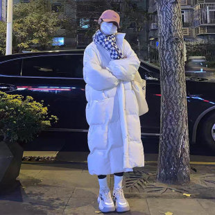 女冬装新款女款小个子过膝2026外套冬季棉袄厚长款棉服韩系羽绒服