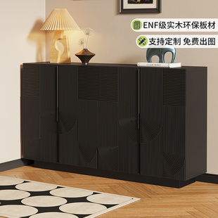 柜家用门口玄关柜一体靠墙2026新款 客厅入户收纳柜 轻奢实木鞋 意式