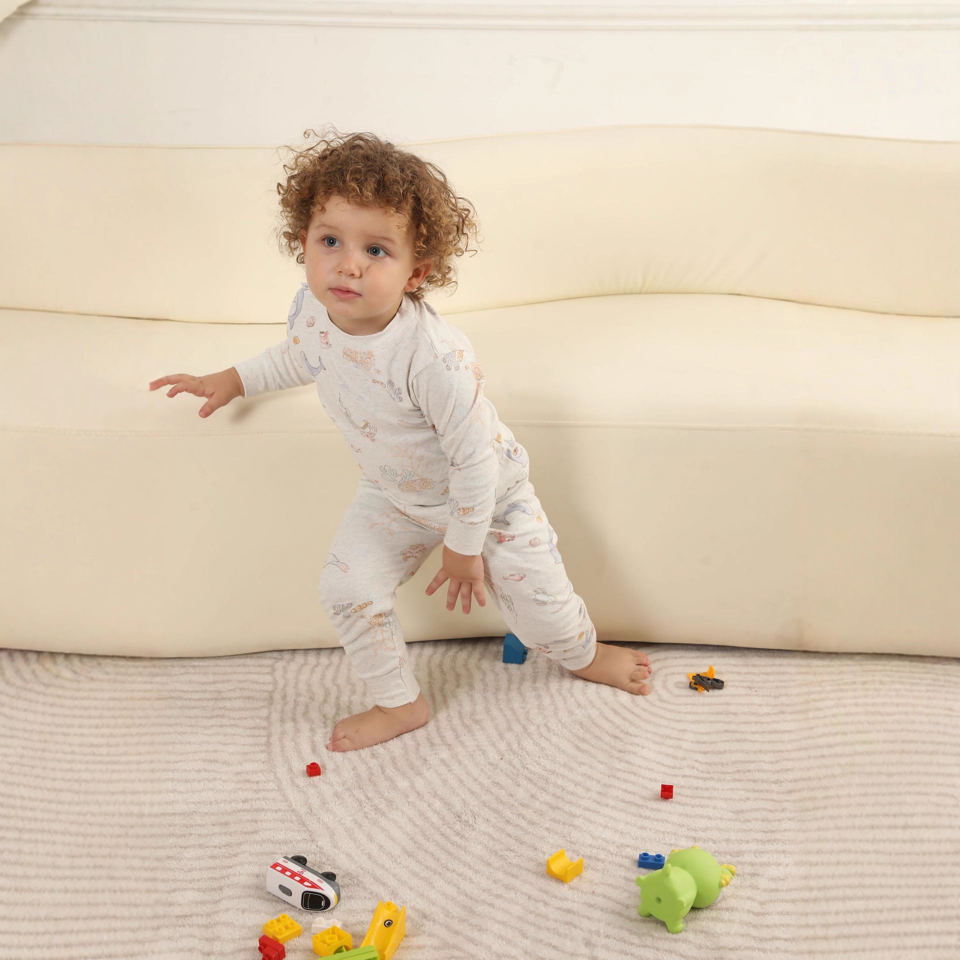 儿童秋衣秋裤套装棉男女童秋衣秋裤全棉中大童内衣小孩棉毛衫