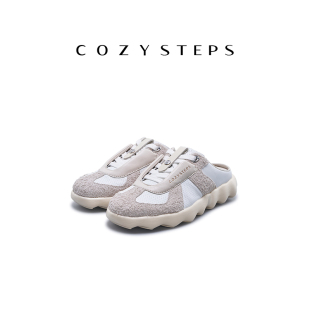 潮流复古舒适休闲鞋 德训鞋 STEPS可至春夏休闲轻盈法棍半拖鞋 COZY