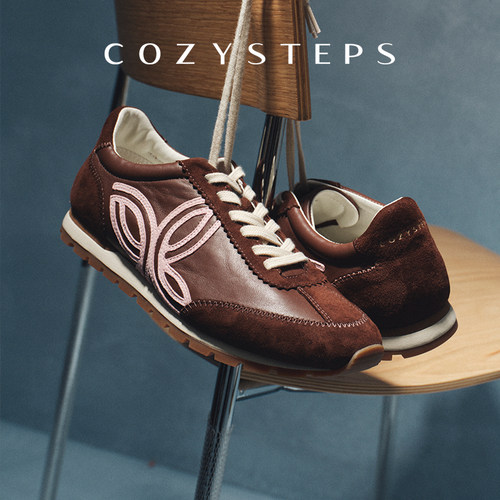 COZYSTEPS真皮透气防滑女休闲鞋