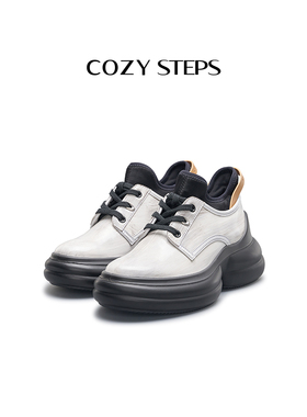 COZY STEPS可至春季新女时尚舒适休闲鞋厚底增高轻盈贝果运动鞋