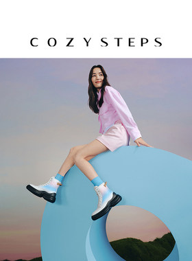 cozysteps马丁靴中筒橡胶