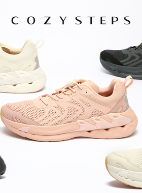 COZY STEPS春夏新男女款休闲鞋RICH联名透气网面复古百搭运动跑鞋