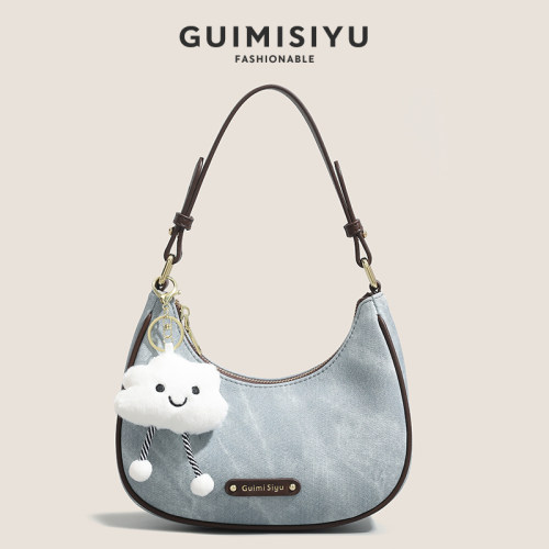 通勤腋下包小众手提单肩斜挎包