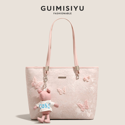 通勤百搭手提单肩托特女包