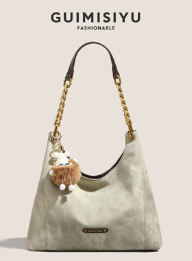 GUIMISIYU原创托特包包女2026新款大容量通勤腋下包手提单肩大包