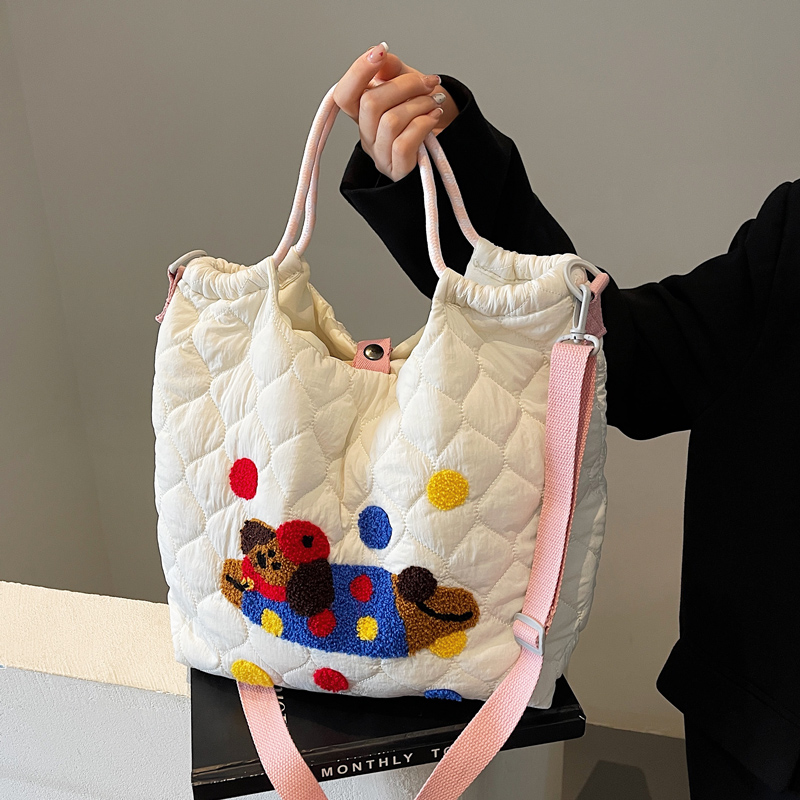 2024新款大容量可爱托特包斜挎包