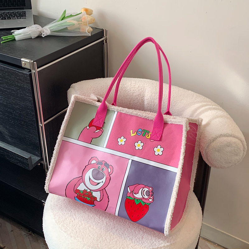 托特包大容量卡通手提袋包