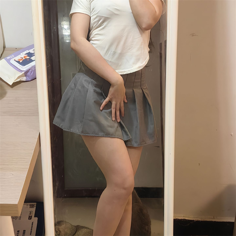 战斗小裙女炸街短裙纯欲风高腰短裙约会穿无内衬安全任务裙